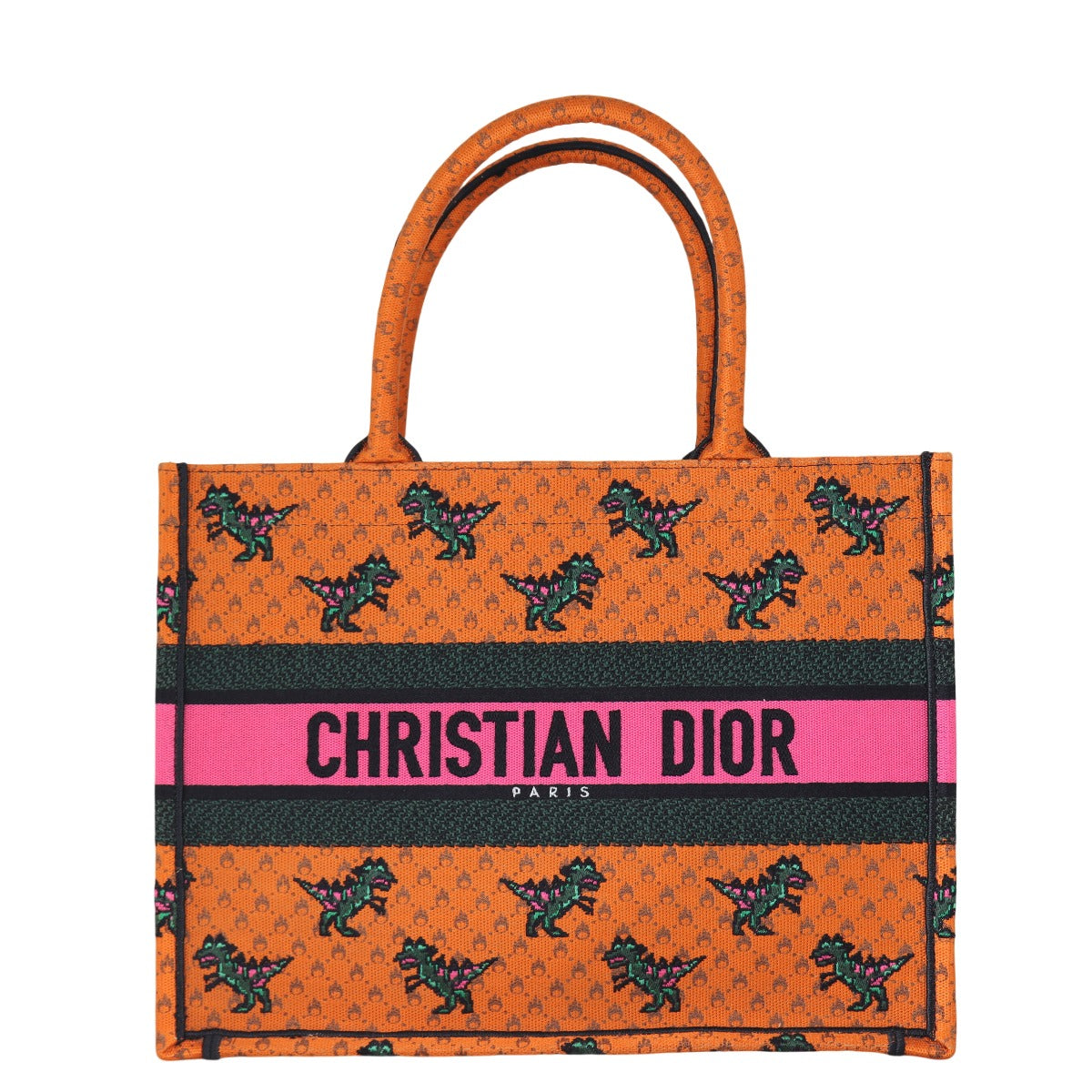 Dior Tote Bag Book Tote Dragon Medium