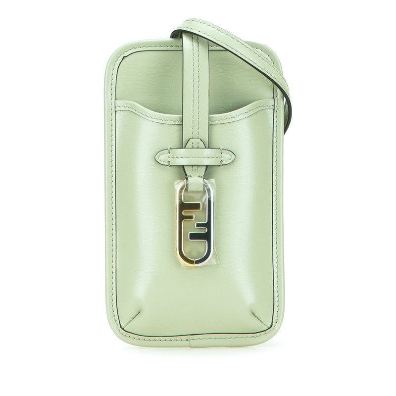 Fendi Lock Shoulder Bag Leather
