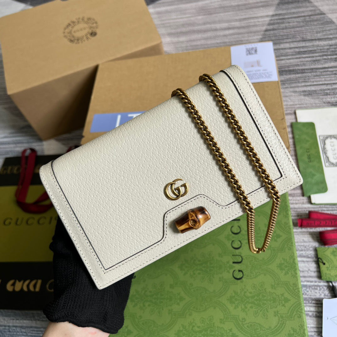 gg Diana Bamboo , ’s White Mini Bag