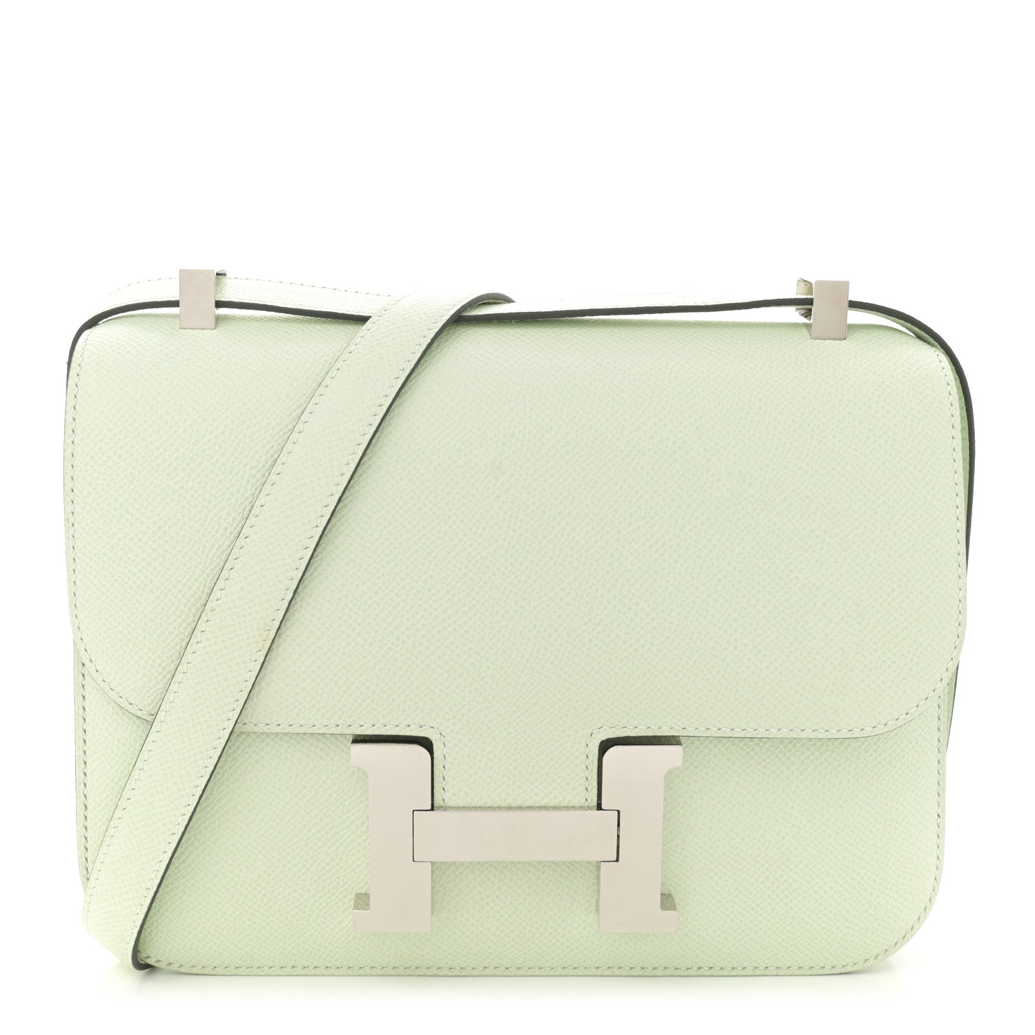 Hermes Epsom Constance Vert Fizz Handbag Travel Bag