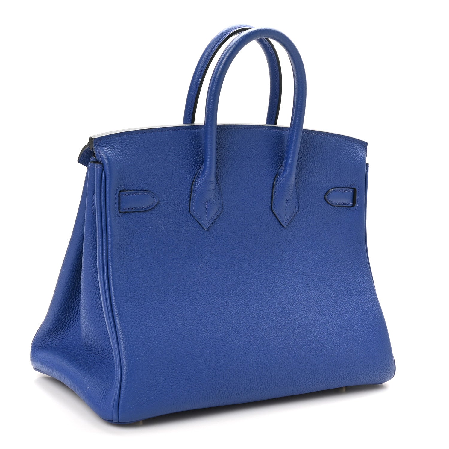 Hermes Togo Birkin Bleu Electrique Handbag Travel Bag