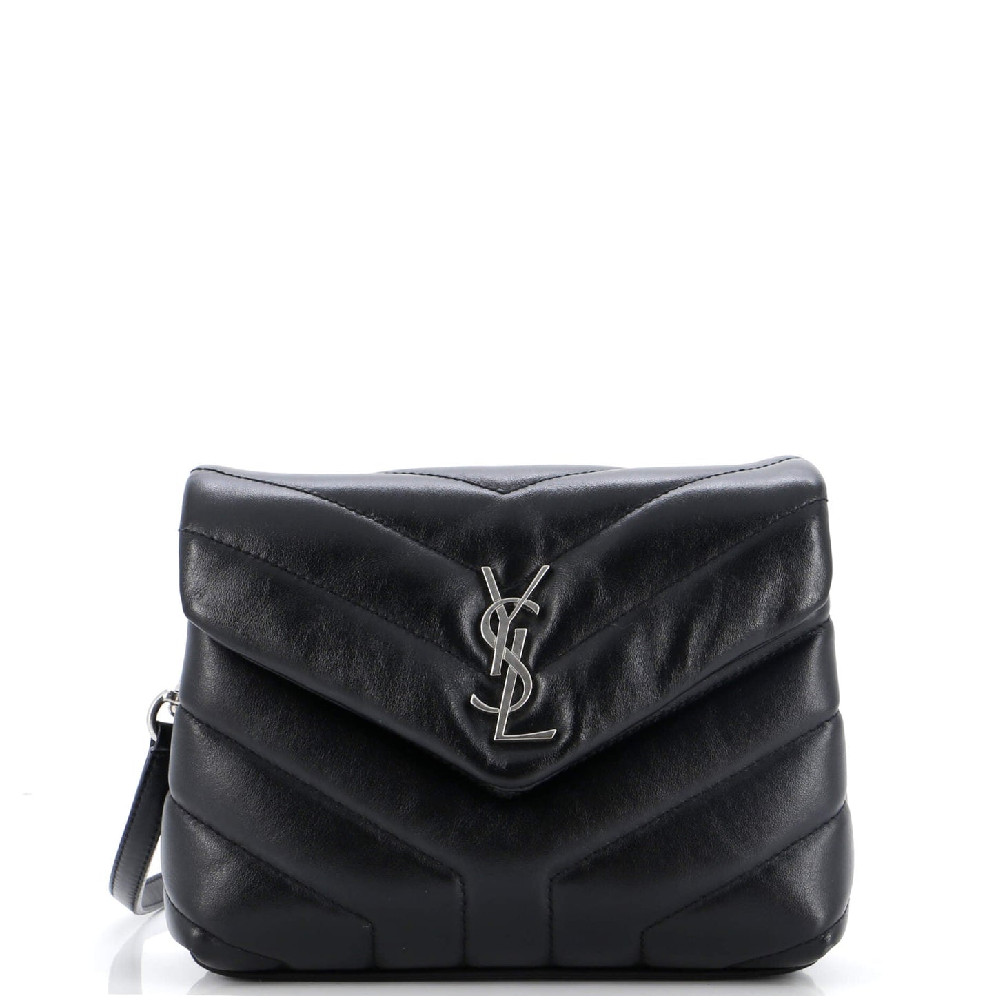 YSL Saint Laurent Luxury Trending Loulou Shoulder Bag Chevron Leather Matelasse Toy Leather Toy 4