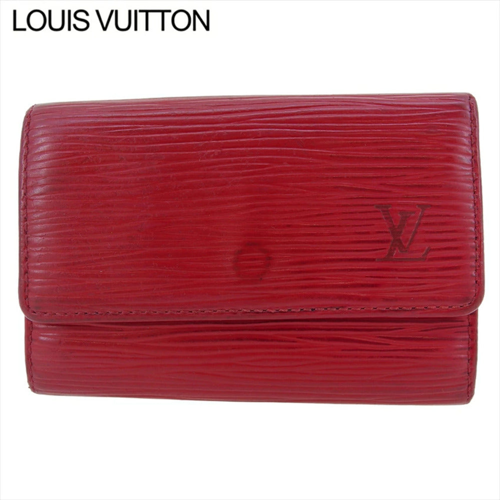 Louis Vuitton Key holder M63817 Multicles6 Red Gold Key Chain