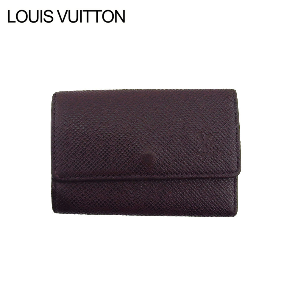 Louis Vuitton Key holder M30536 purple Brown Key Chain