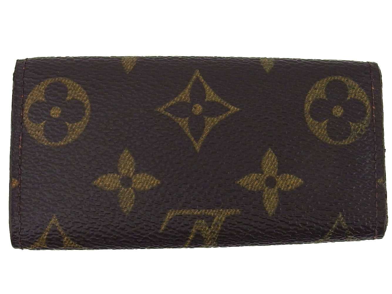Louis Vuitton Key holder x Multicles4 Brown Beige Key Chain C4691