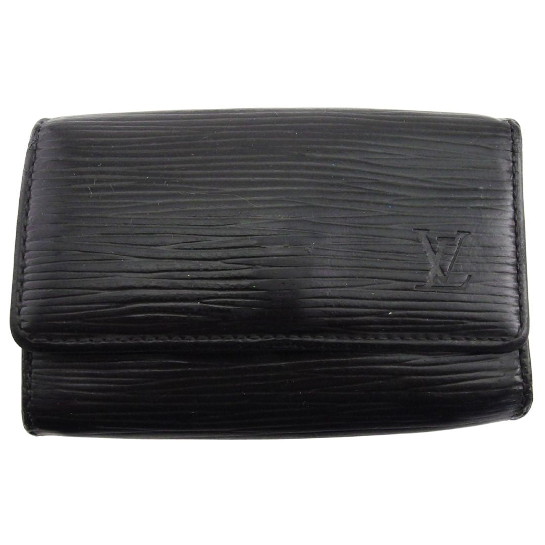 Louis Vuitton Key holder M63812 Multicles6 Black Key Chain C4885
