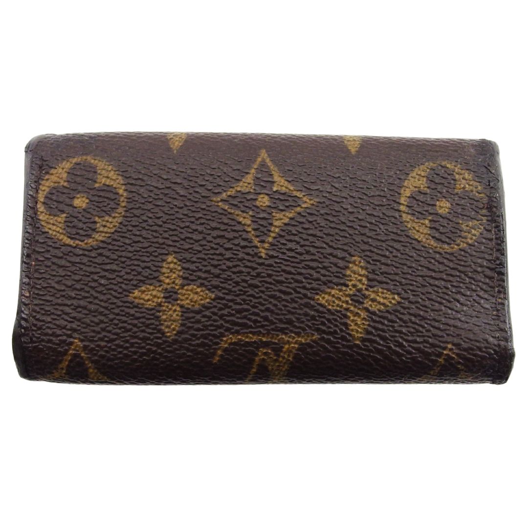 Louis Vuitton Key holder M62631 Multicles4 Brown Beige Key Chain C4888