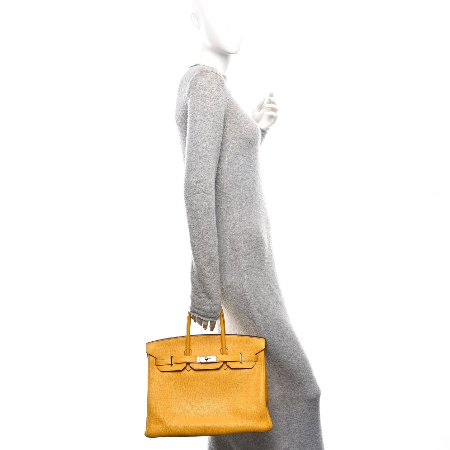 Hermes Togo Birkin Soleil Handbag Travel Bag