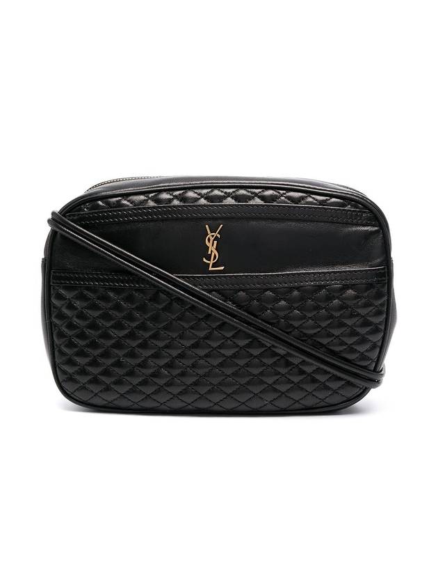 YSL Saint Laurent Saint Laurent Trending Victoire Quilting Cross Bag Black Travel Bag