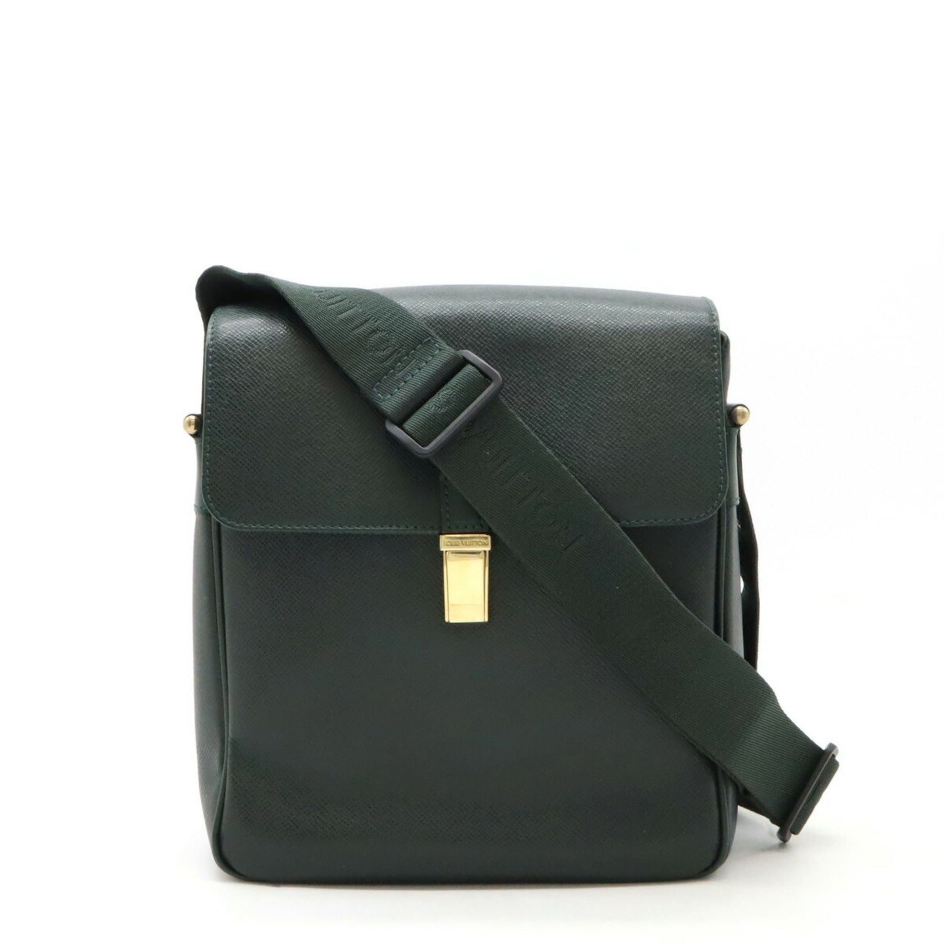 Louis Vuitton Episea  Taiga Leather Shoulder Bag