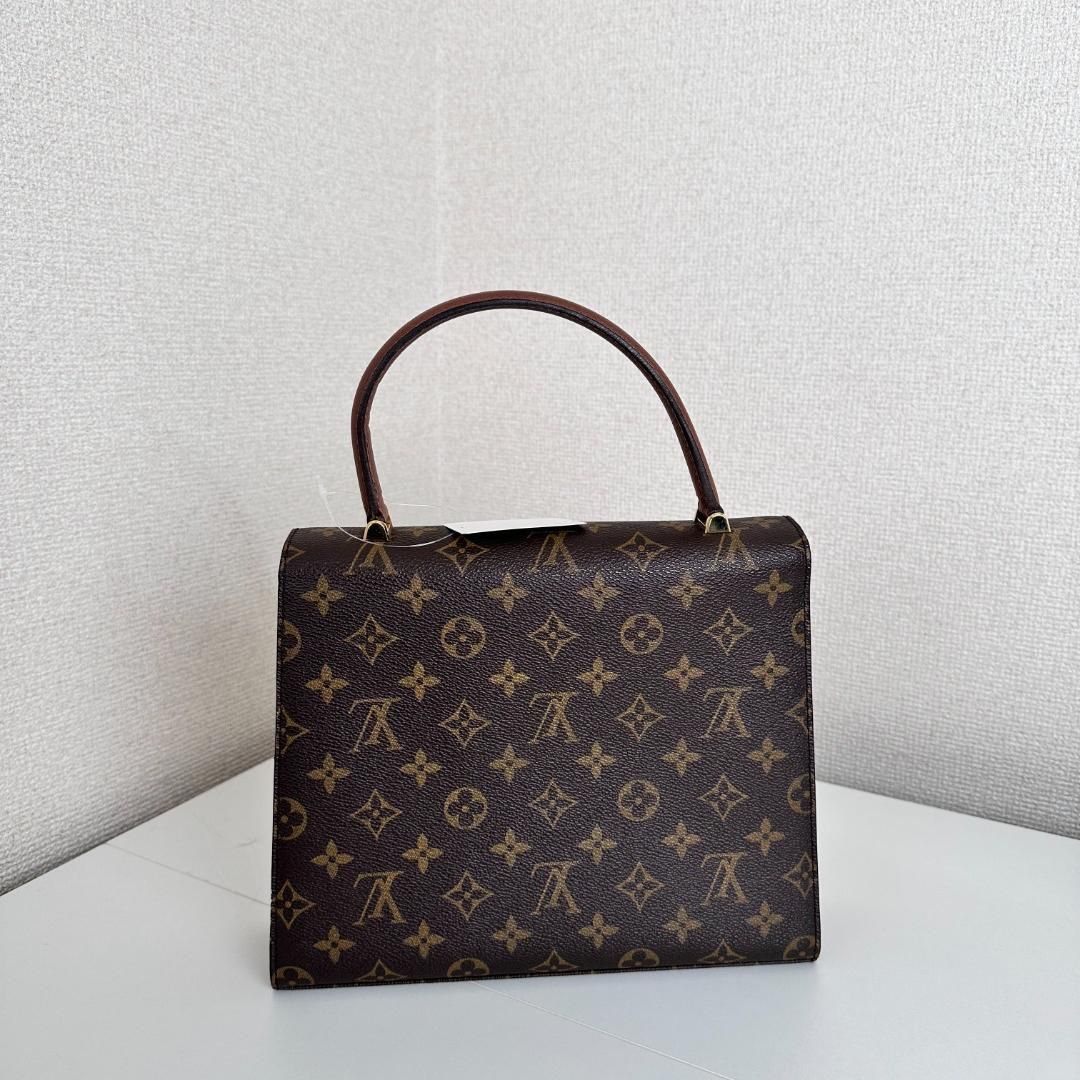 Louis Vuitton Monogram Malesherbes   - Brown Handle Bags, Handbags MR1904202577722