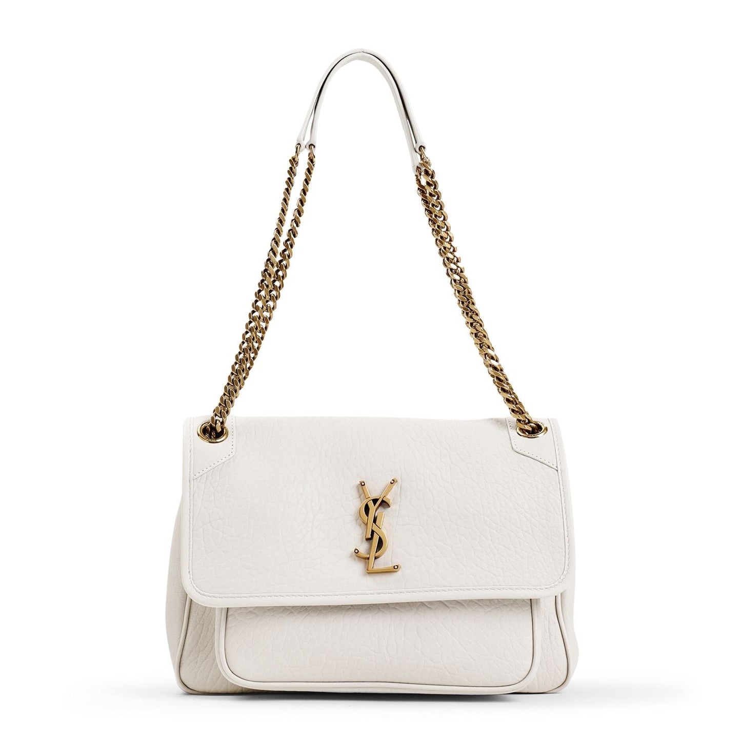 YSL Saint Laurent Saint Laurent Trending Women Niki Coloured Bag Cream Travel Bag