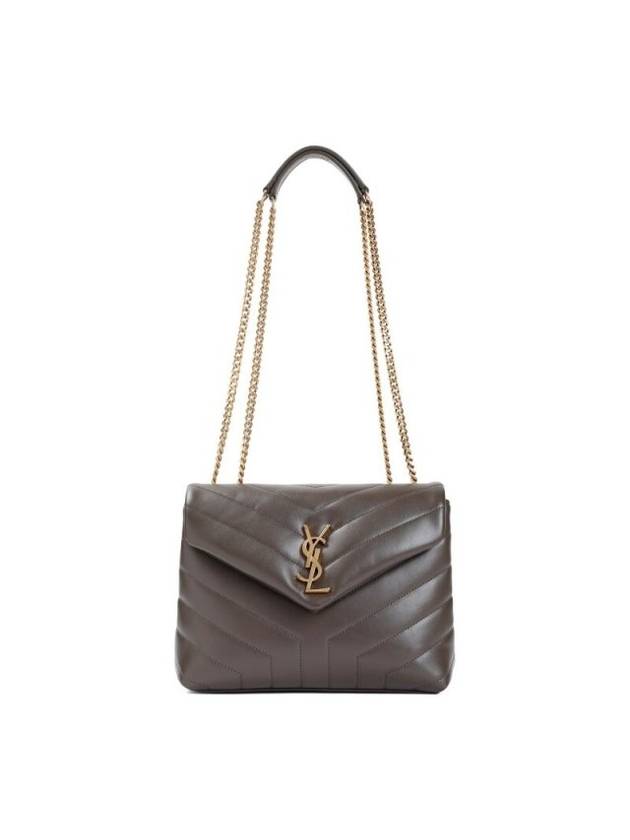 YSL Saint Laurent Saint Laurent Trending Bronze Loulou Small Shoulder Leather Matelasse Shoulder Bag