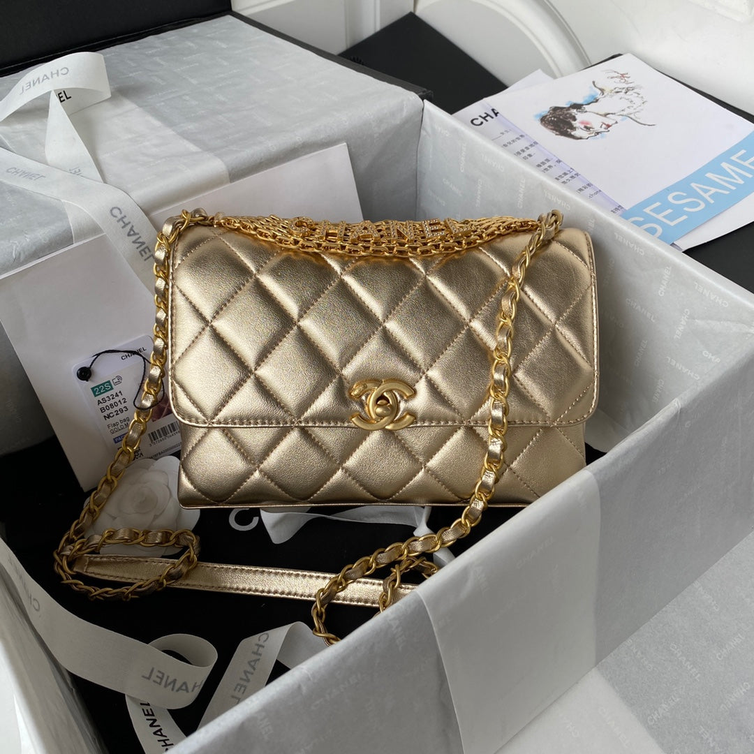 Chltop Qualityap Bag Bag For Women Gold Small Travel Bag