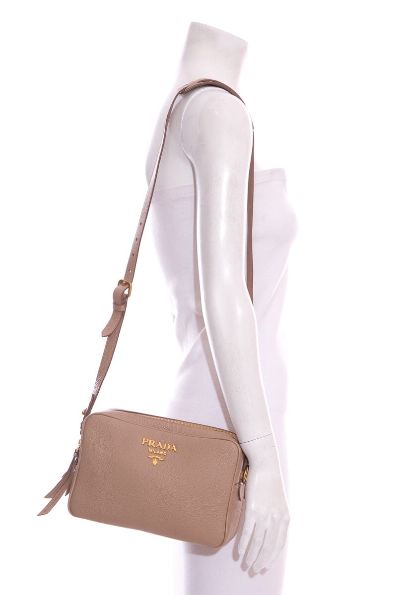Prada Double Camera Bag Zip Crossbody Bag