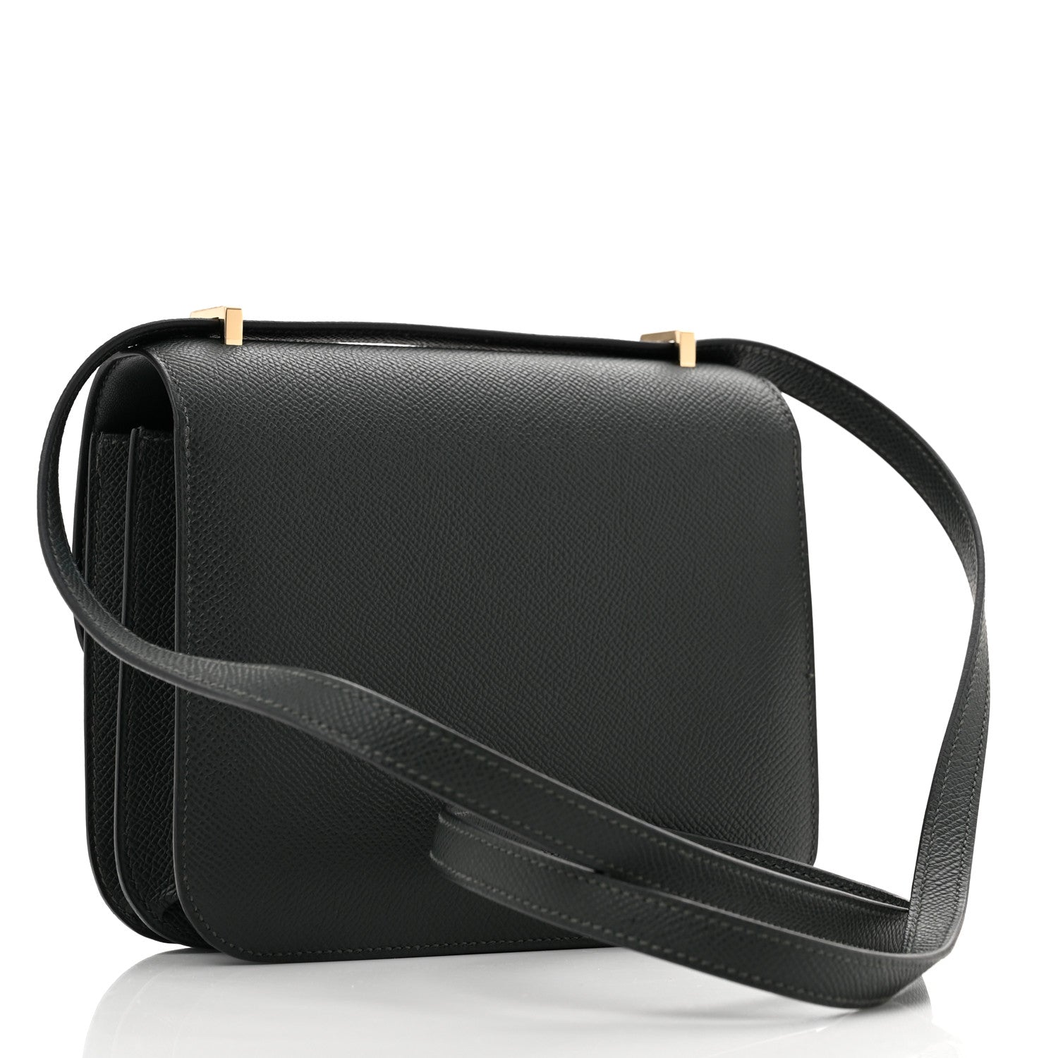 Hermes Epsom Constance Vert Fonce Handbag Travel Bag