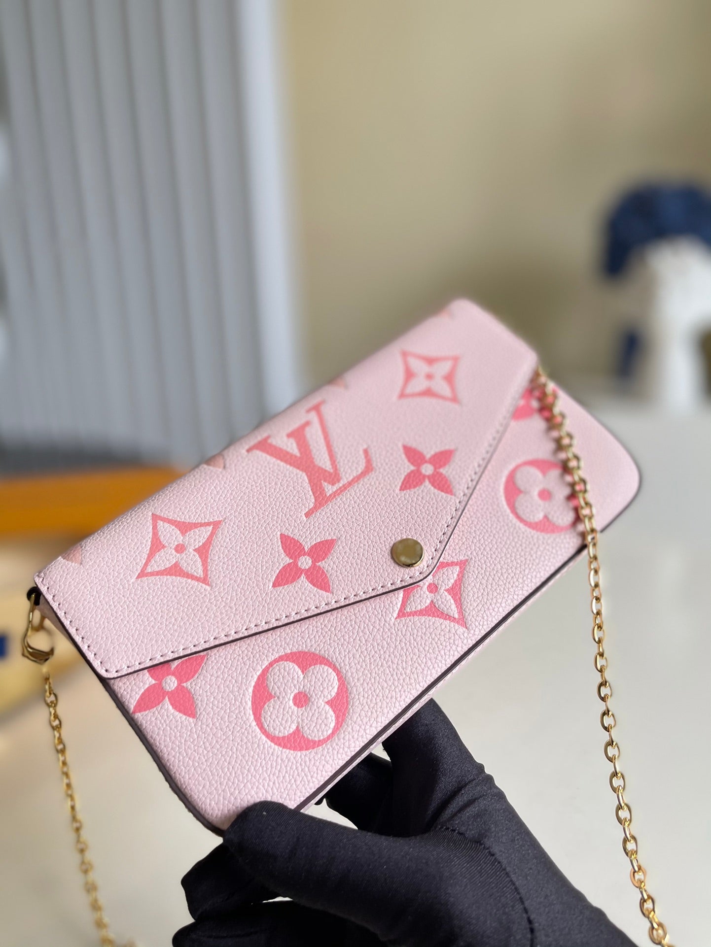 Top Quality Felicie Pochette Empreinte For Women Monogram Pink Crossbody Bag