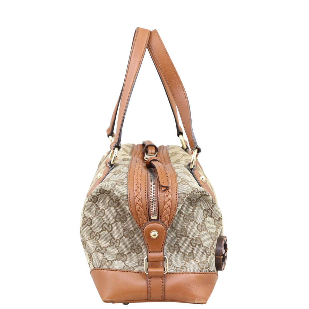 Gucci GG Canvas Brick Lane Convertible Boston