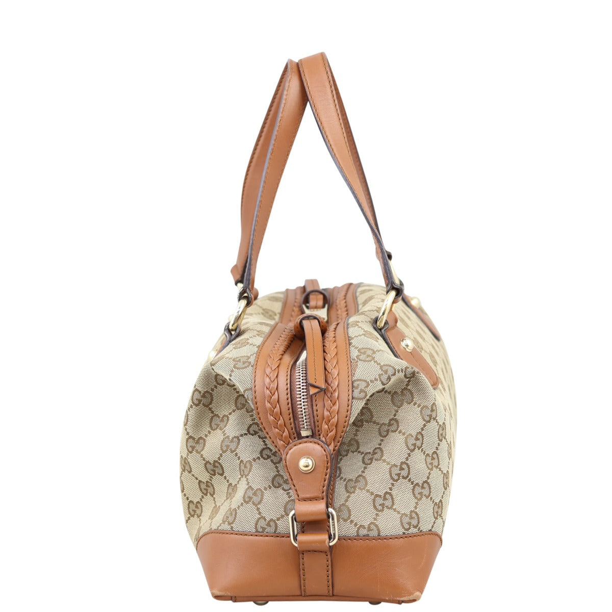 Gucci GG Canvas Brick Lane Convertible Boston
