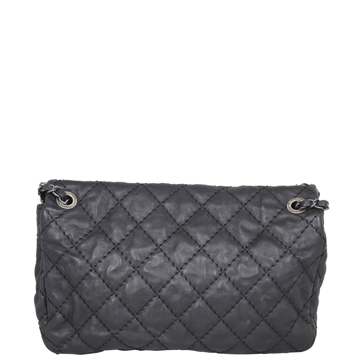 Chanel Stitch It Double Pocket Bag Flap Handbag