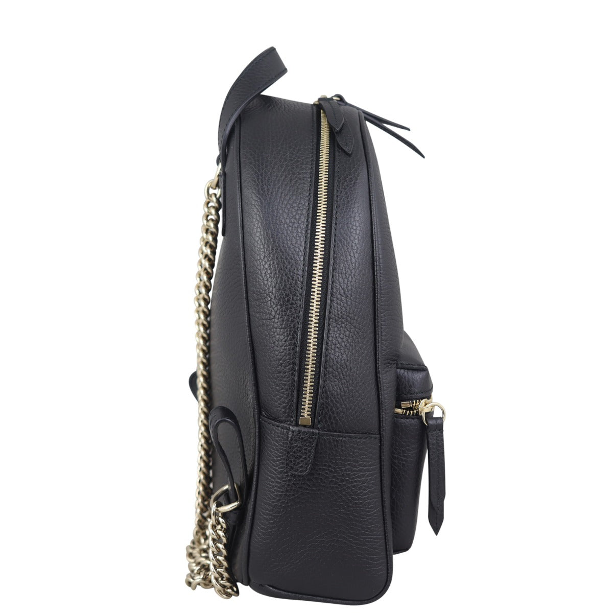 Gucci Soho Leather Chain Backpack