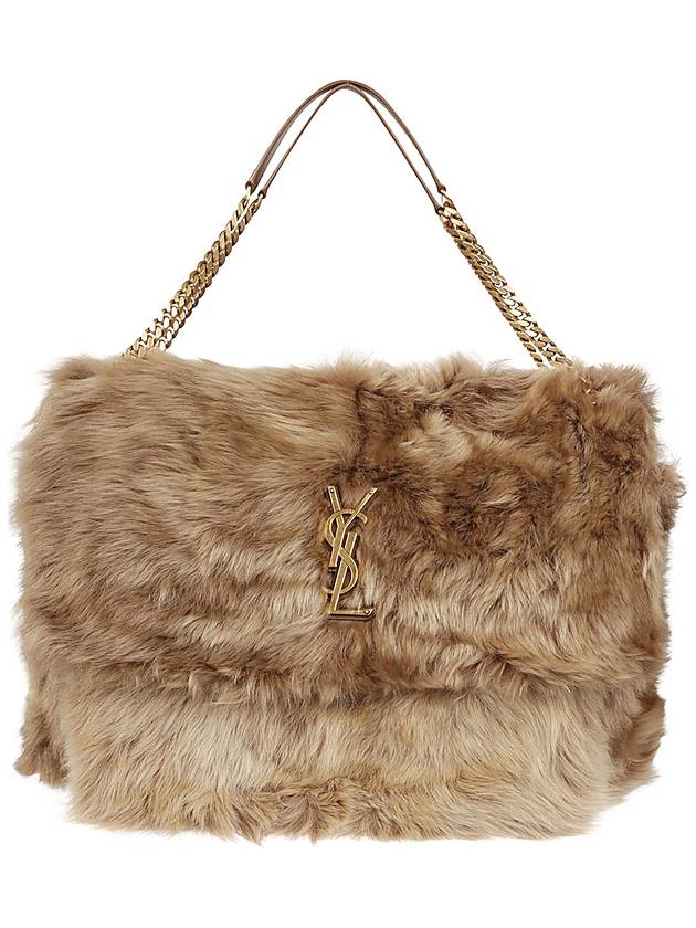 YSL Saint Laurent Saint Laurent Trending Niki Oversized Shearling Shoulder Shoulder Bag
