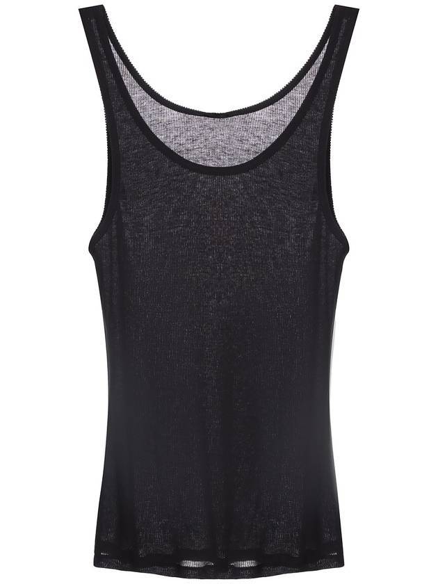 YSL Saint Laurent Saint Laurent Trending Women Wool Jersey Sleeveless Black Travel Bag
