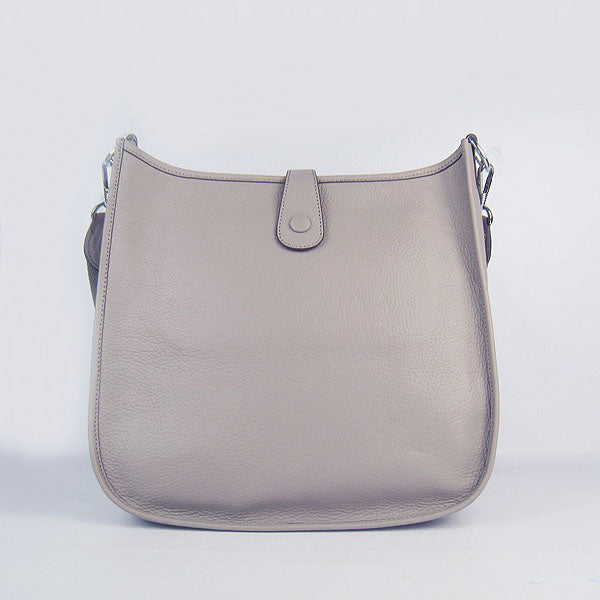 Hermes Luxury Evelyne I Handbag Grey Silver Travel Bag