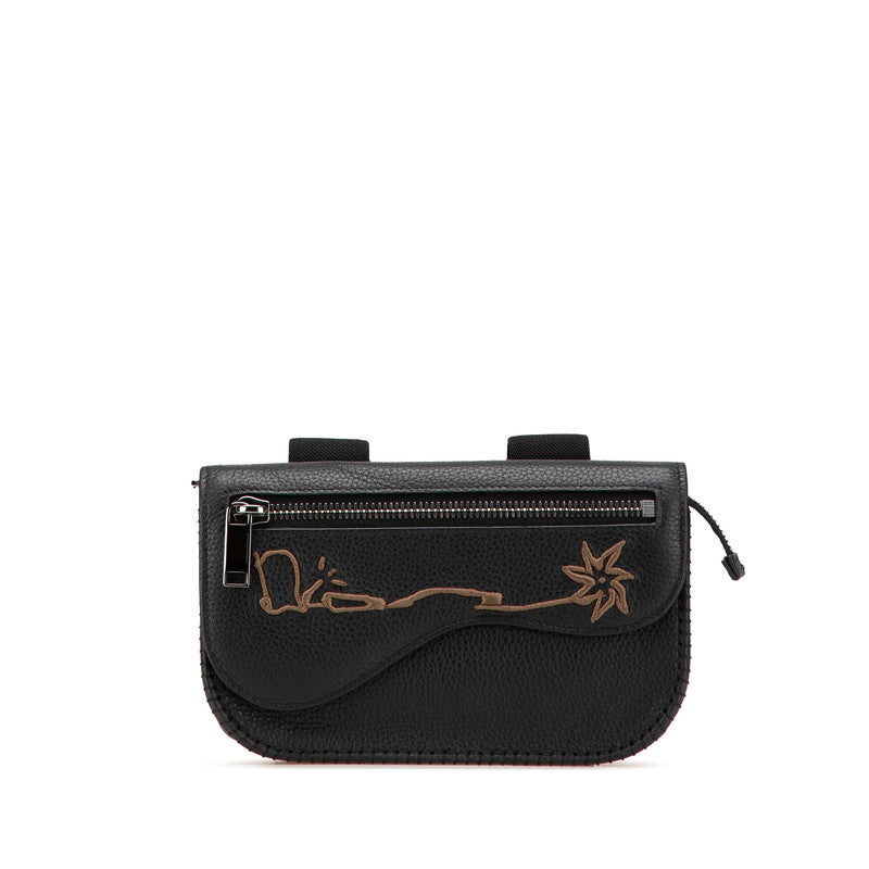 Dior Saddle Cactus Jack Limited Waist Bag Leather Travel Bag