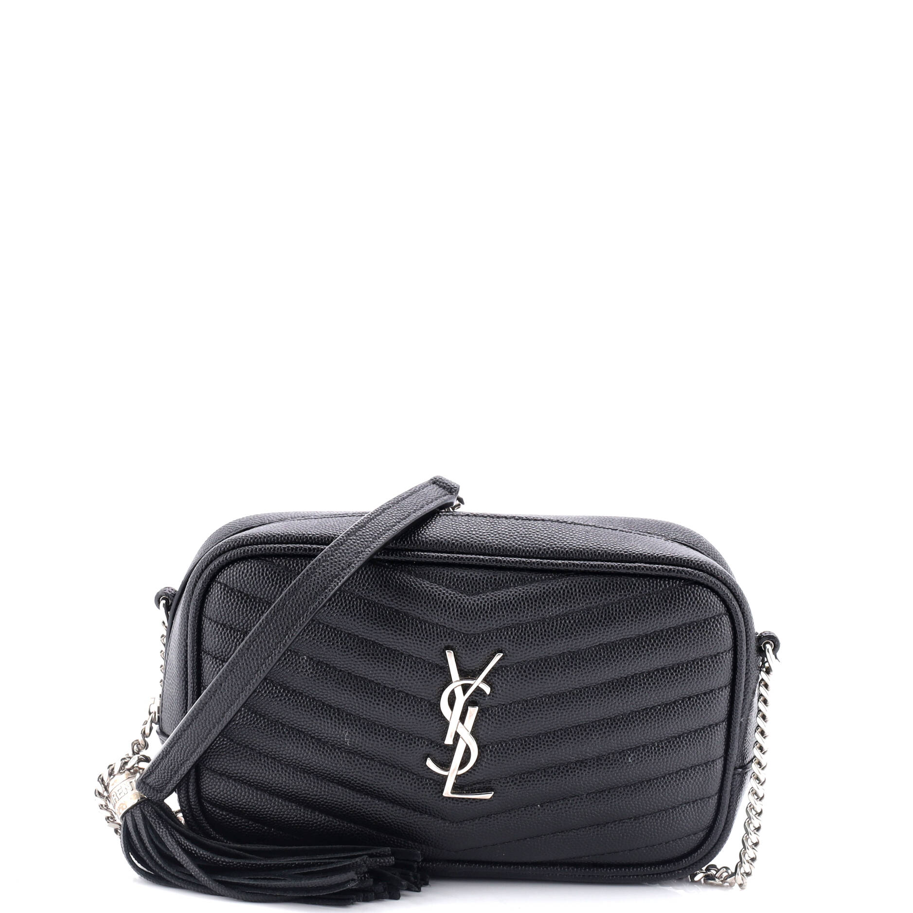YSL Saint Laurent Luxury Trending Lou Camera Bag Chevron Leather Matelasse Mini Travel Bag Leather Mini 4