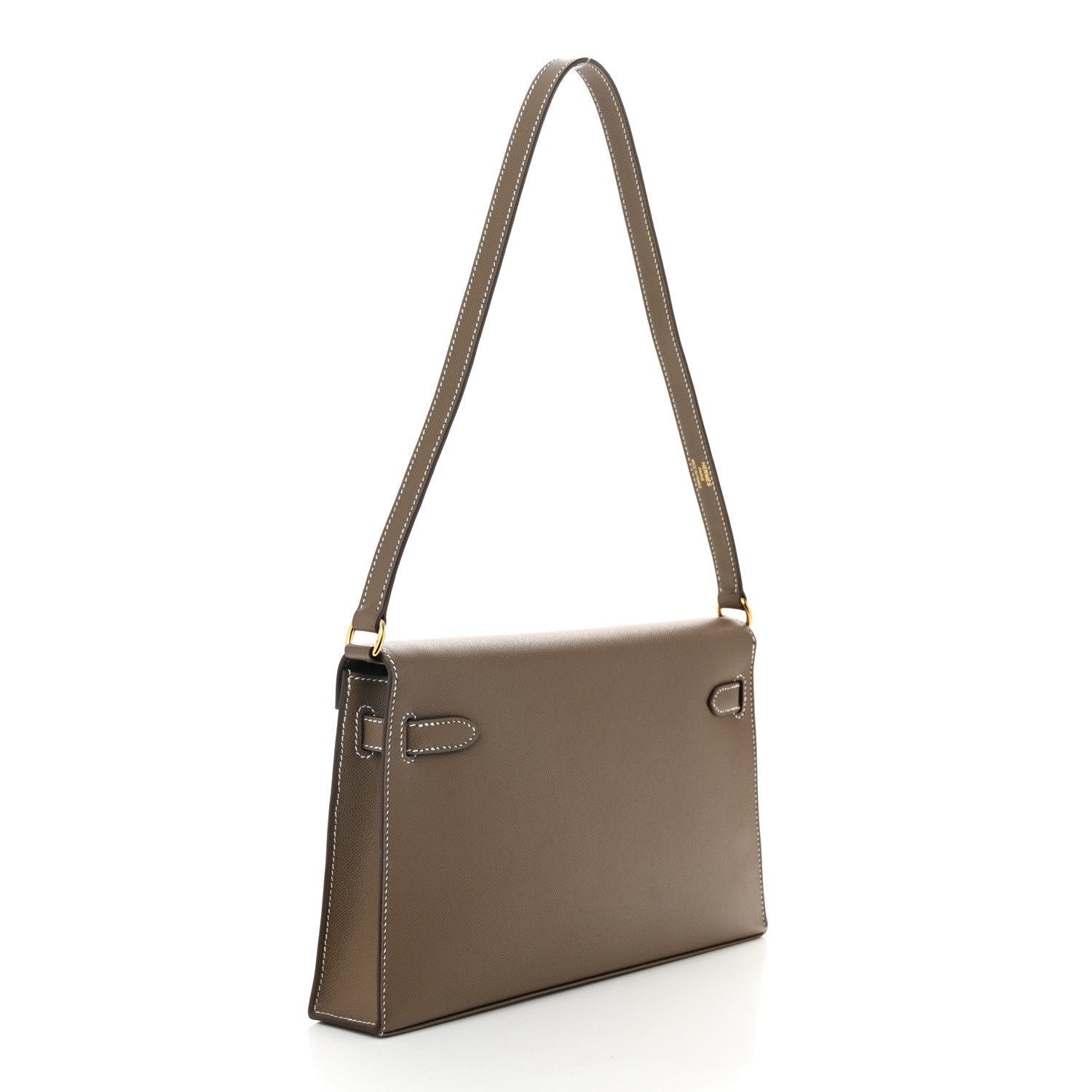 Hermes Madame Calfskin Kelly Elan Etoupe Handbag Travel Bag Elan Etoupe 1732939