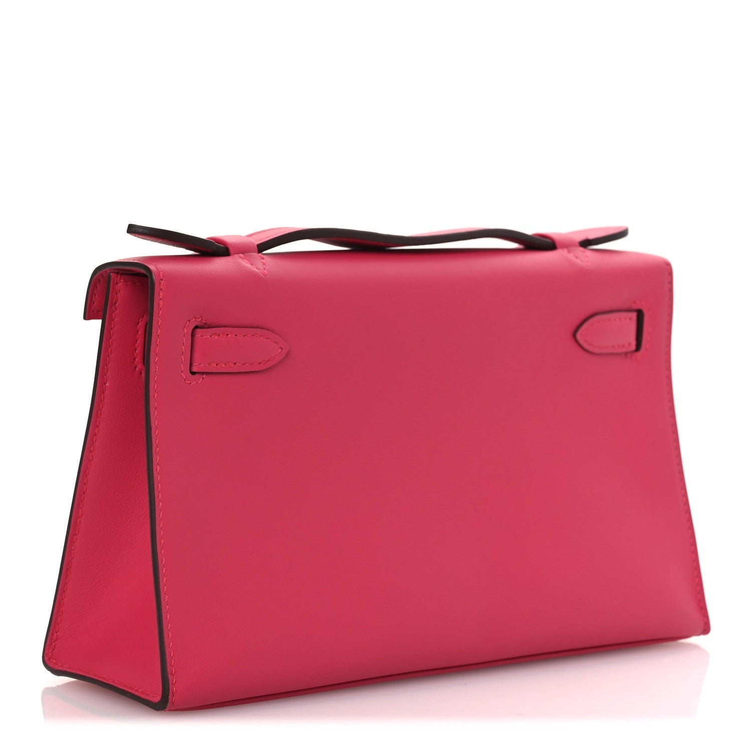 Hermes Swift Kelly Pochette Clutch Rose Extreme Clutch Bag