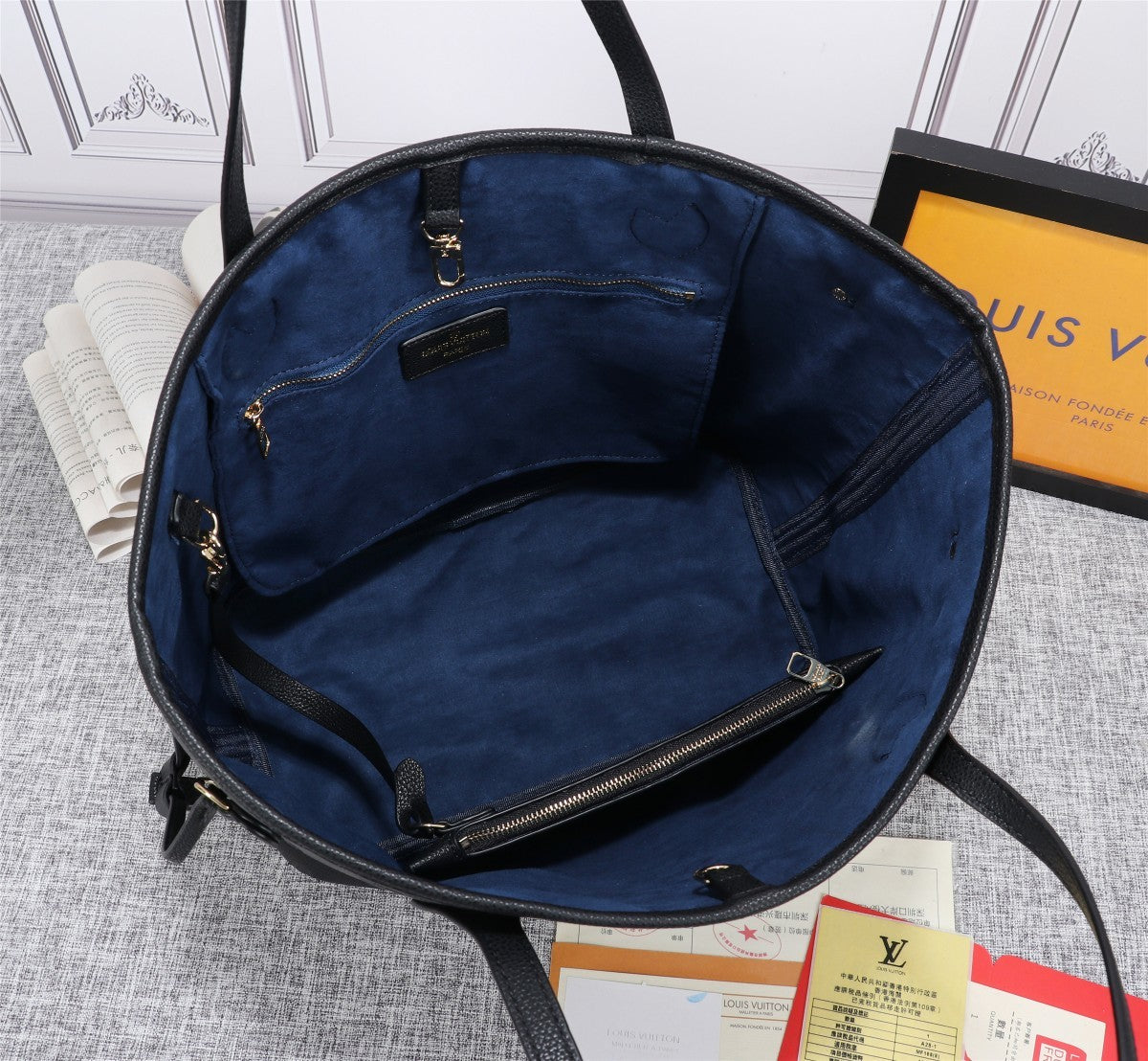 Top Qualityneverfull Empreinte Travel Bag Monogram Black