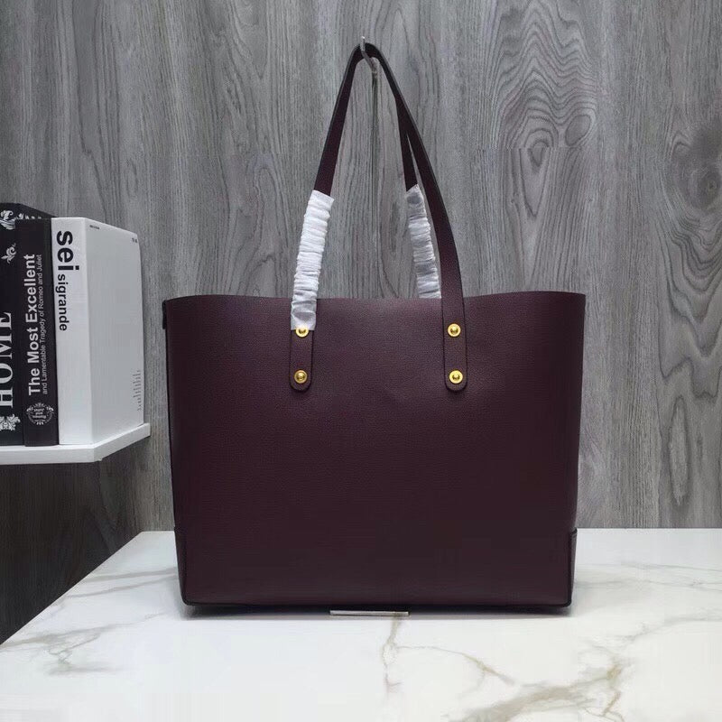 Top Quality Embossed Crest Tote Purple For Small Tote Bag