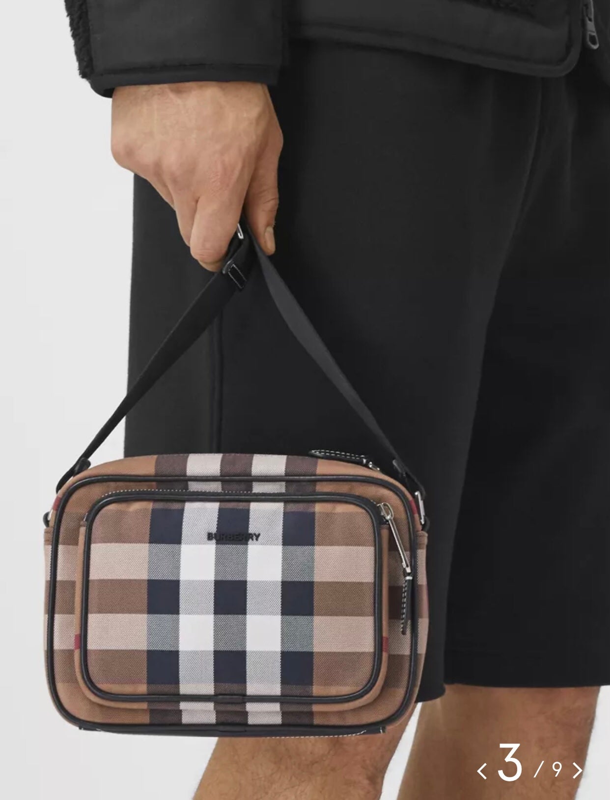 Top Quality Check Crossbody Bag For Men 80491451 2424