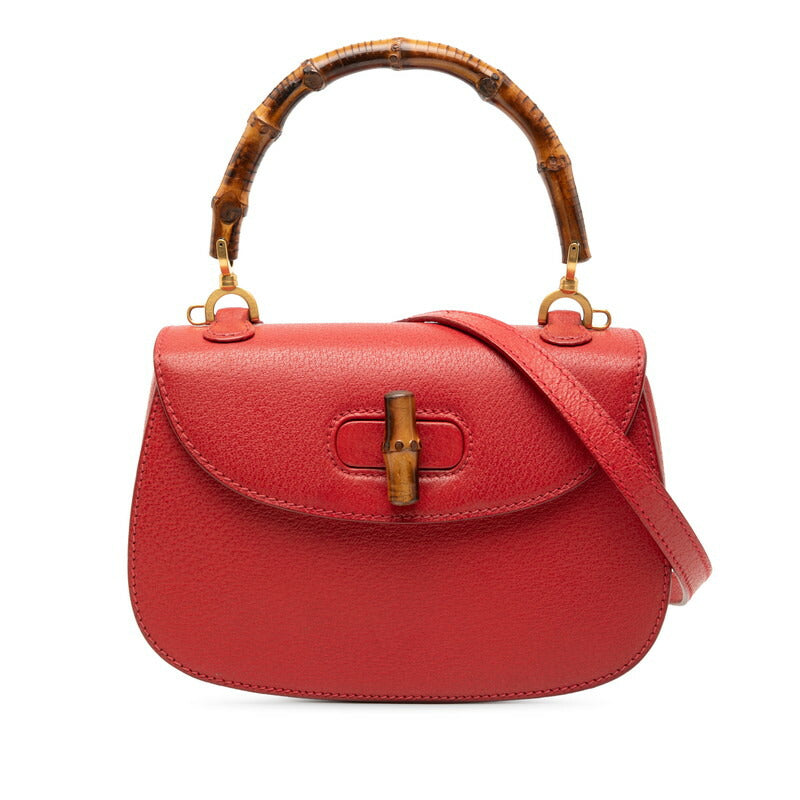 Gucci Bamboo 2Way Bag Travel Bag