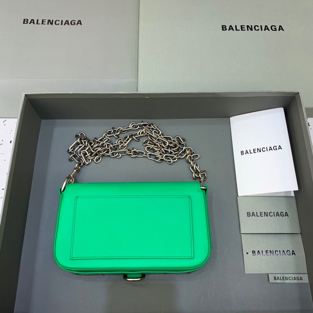 Top Quality Bondage Wallet With For Women Green Chain Travel Bag