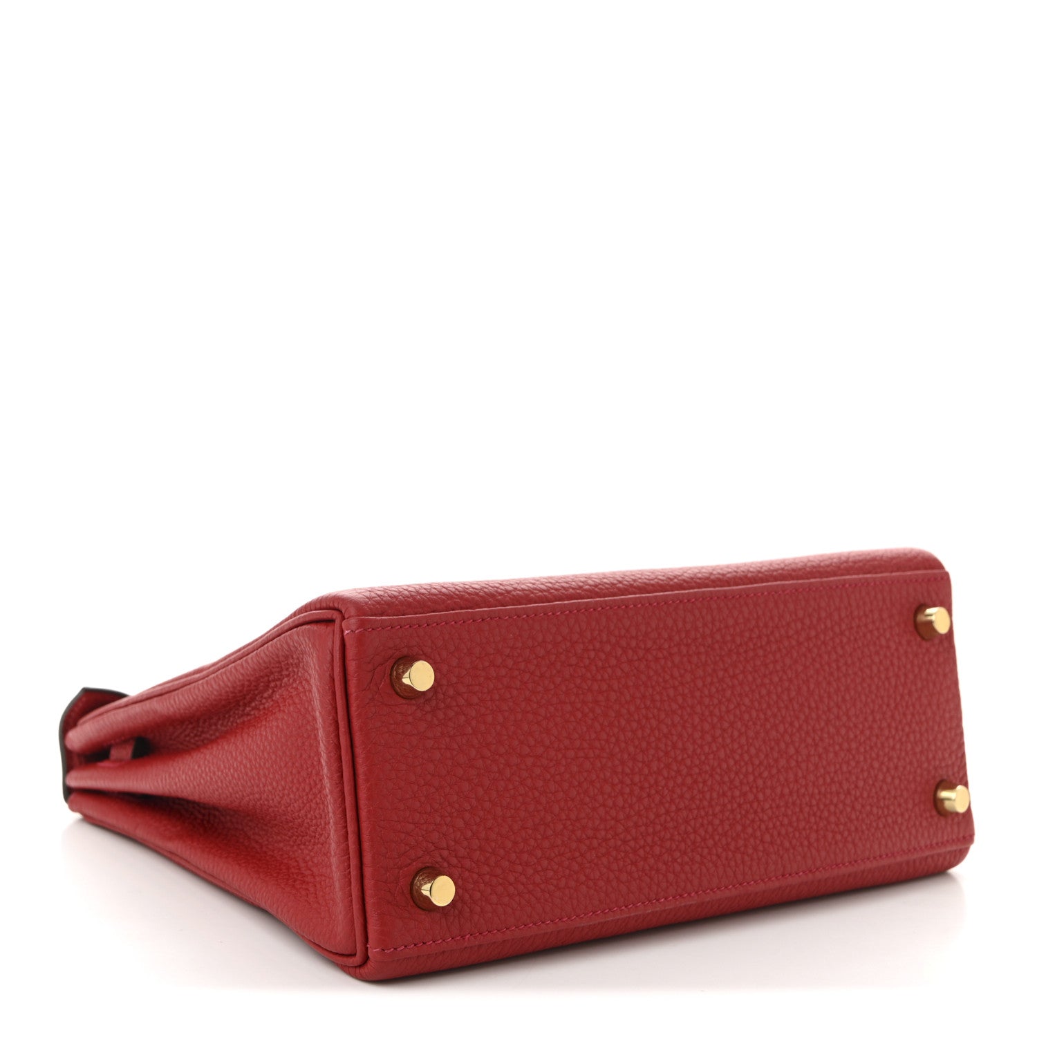 Hermes Togo Kelly Retourne Rouge Cas Ue Handbag Travel Bag