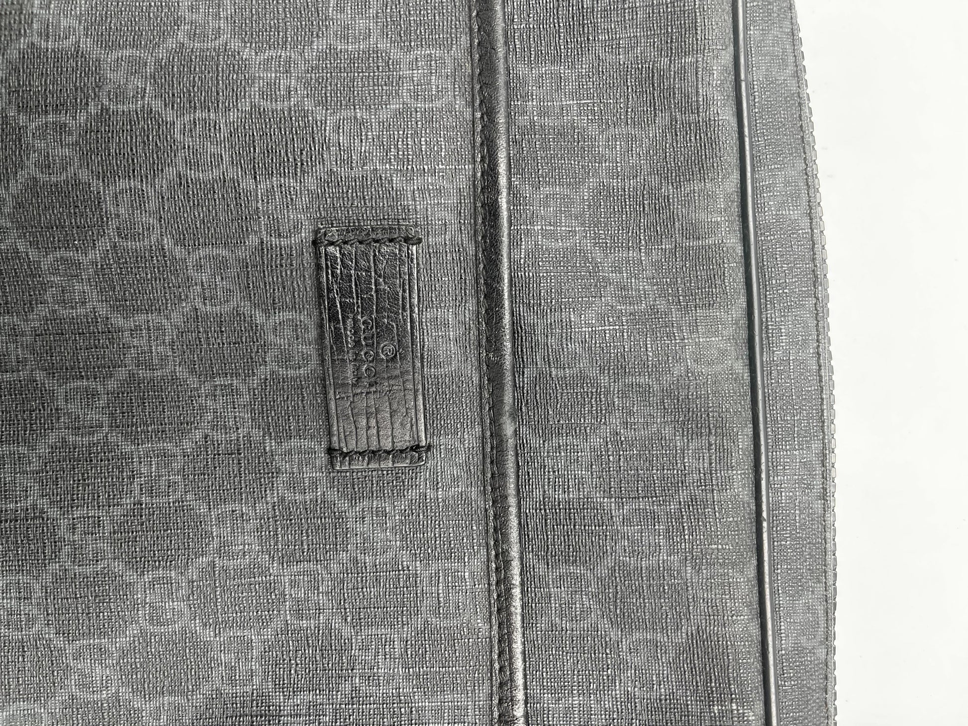 Gucci Gg Supreme Shoulder Bag Canvas Black Leather Shoulder Bag Bag