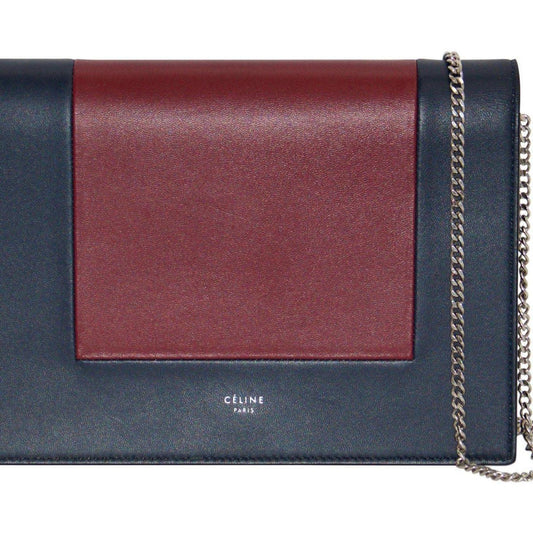 Celine Frame Clutch On Handbag Chain Clutch Bag
