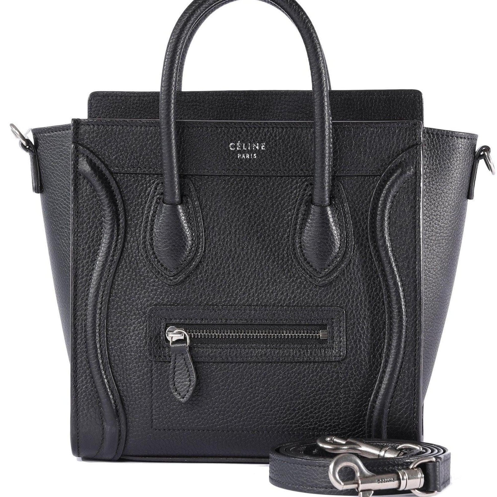 Celine Nano Luggage Tote Handbag Tote Bag