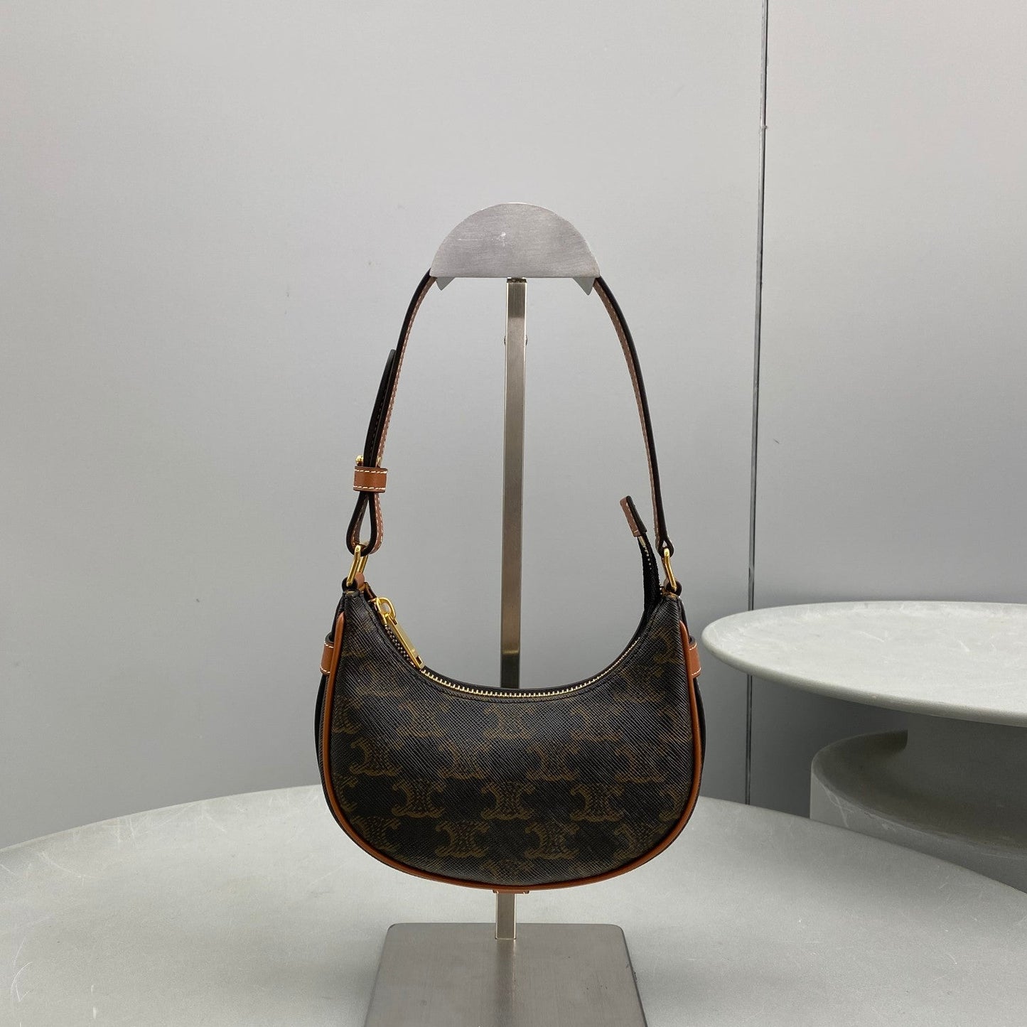 Top Quality Ava In Triomphe For Women Canvas Brown Travel Bag 10I602Ds104Lu 2986