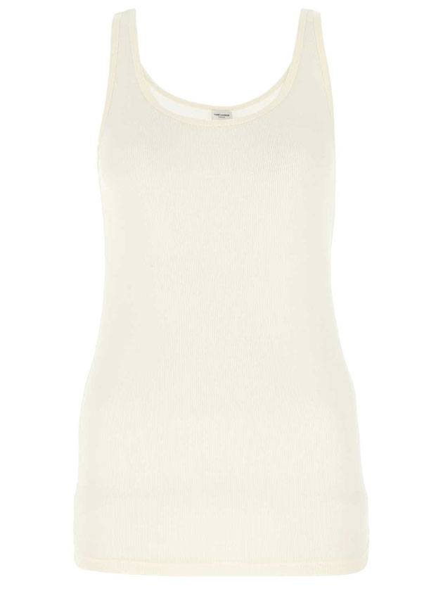 YSL Saint Laurent Saint Laurent Trending Cotton Rib Sleeveless Travel Travel Bag