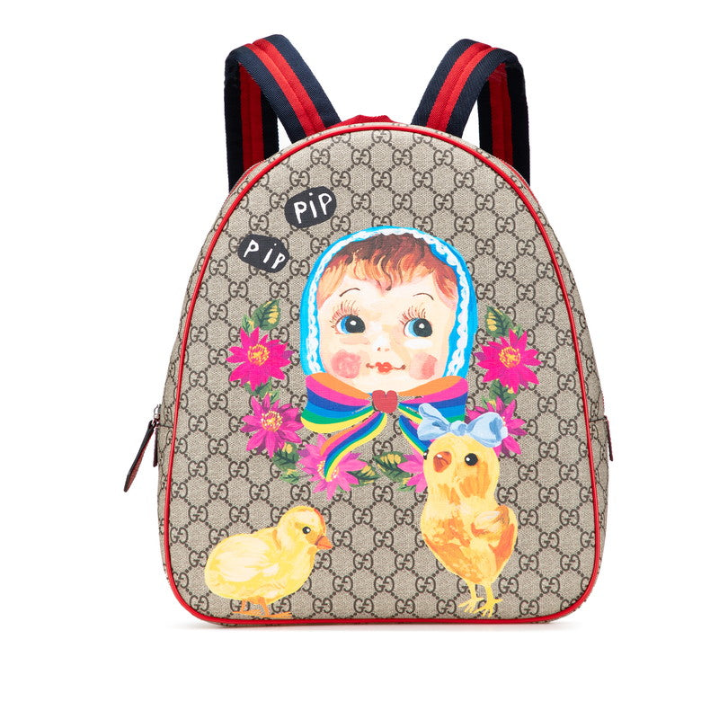 Gucci Supreme Pvc Backpack