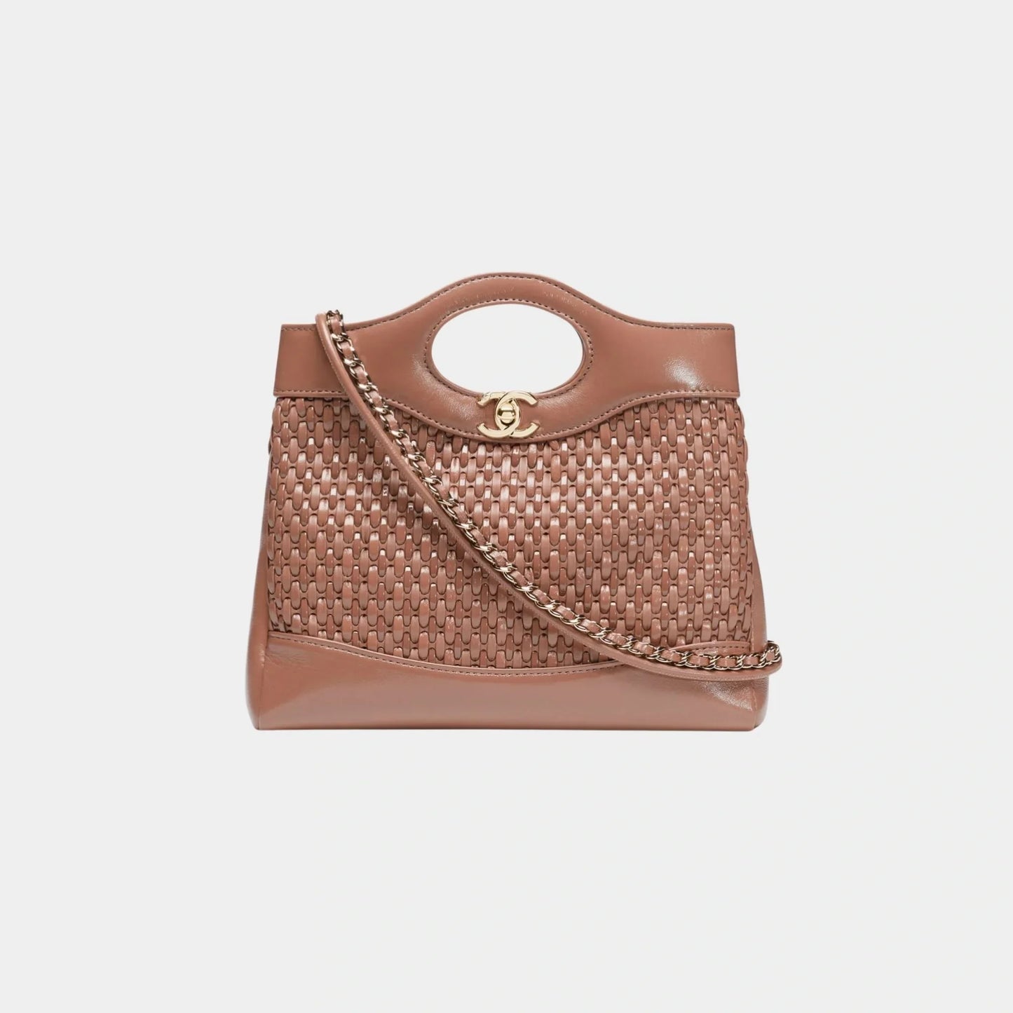 Chanel 31 Mini Shopping Bag Leather & Gold Tone Metal