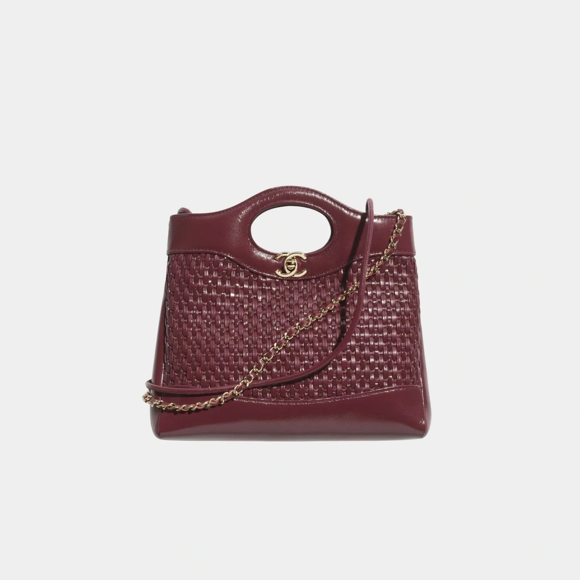 Chanel 31 Mini Shopping Bag Leather & Gold Tone Metal