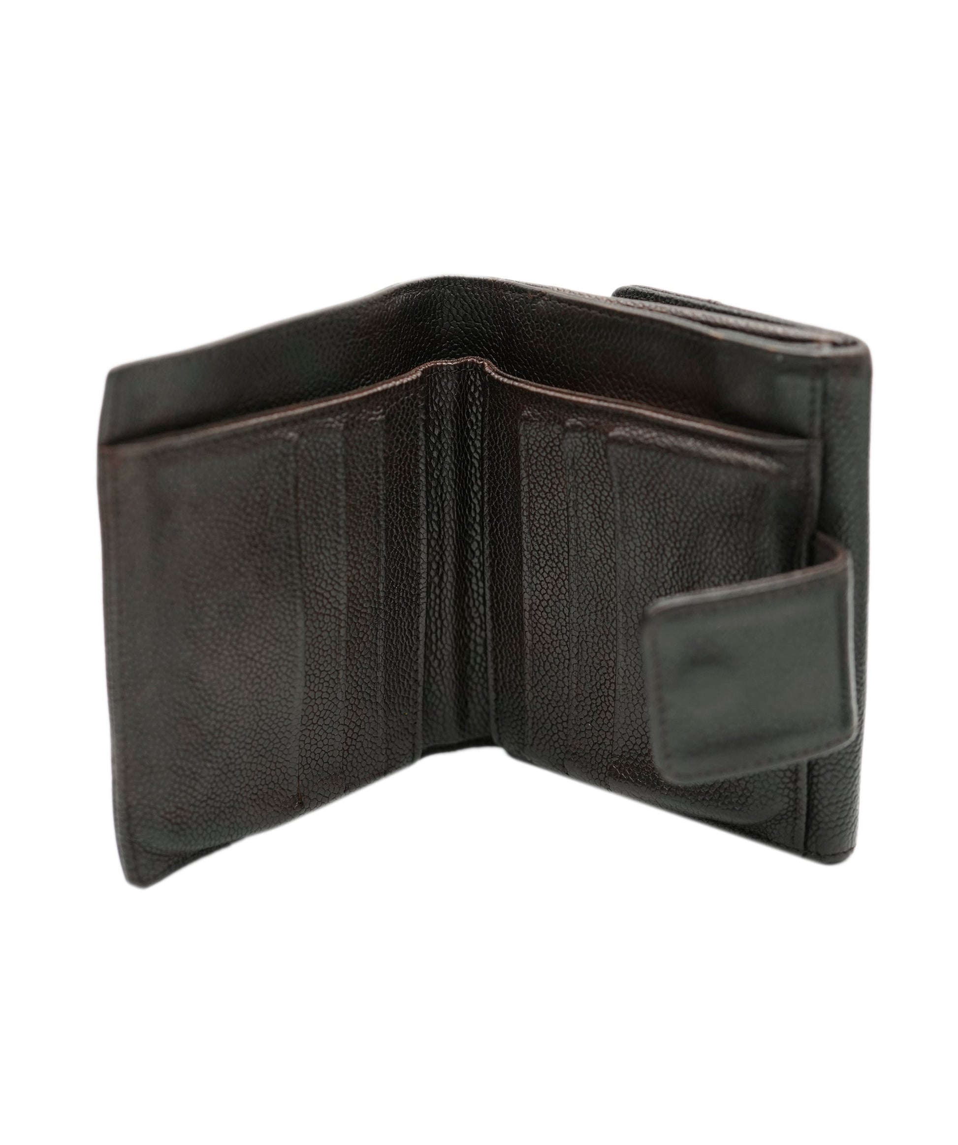 Chanel Brown Compact wallet  ALC1290