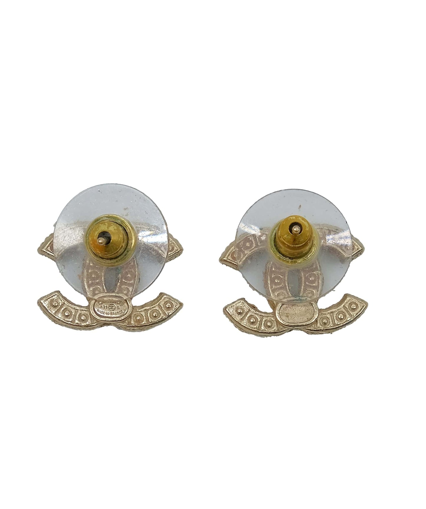 CHANEL CC Earrings RJC3173