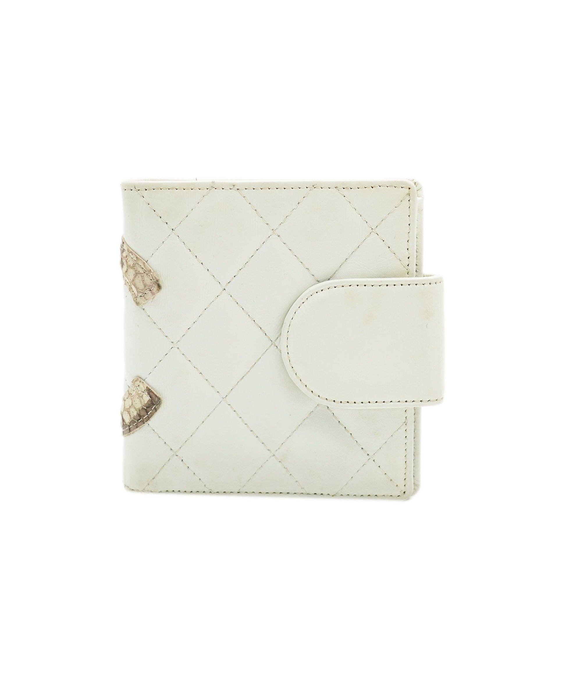 Chanel White Rue Cambon Wallet ALC1060
