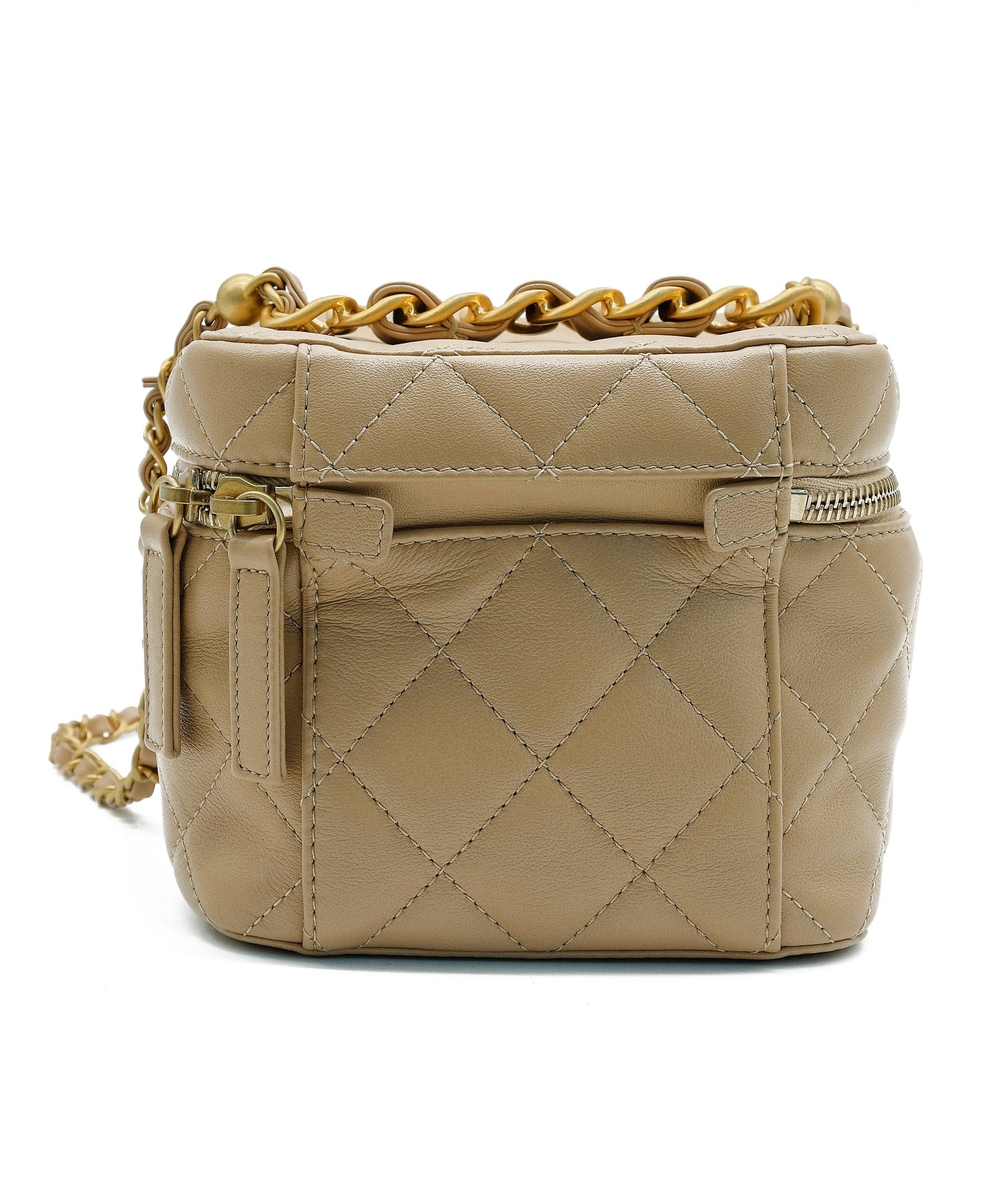 Chanel Beige Vanity Box Bag RJC2239